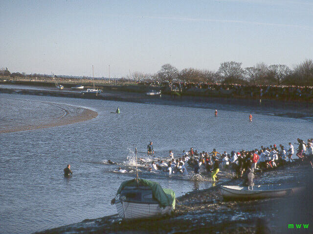 and they are off on the first leg