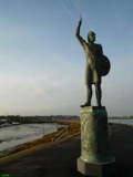 Brithnoth statue, Maldon Promenade