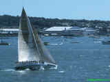 Yacht racing off Cowes
