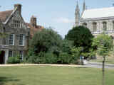 Winchester Cathederal grounds