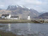 Ben Nevis from Corpach in April